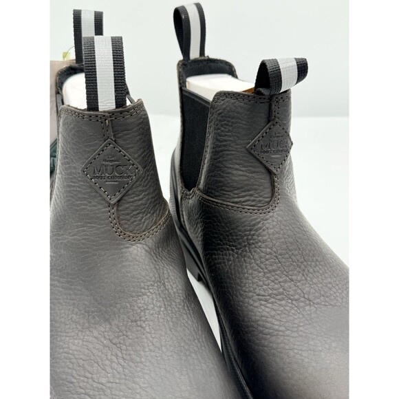 Unisex Chore Farm Leather Chelsea Muck Boot Waterproof Mens 8 W 9 NWB‎ Comp Toe main image 8